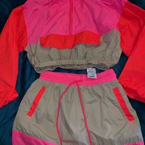 2 Piece multicolor Skirt Set.... Size Medium